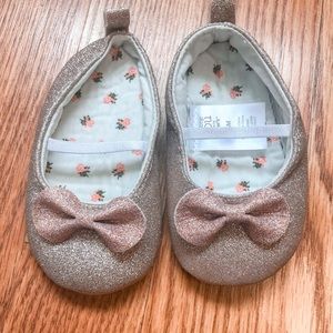 Glitter shoes infant